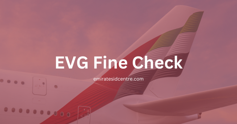 EVG Fine Check: Pay Emirates Vehicle Fines Easily