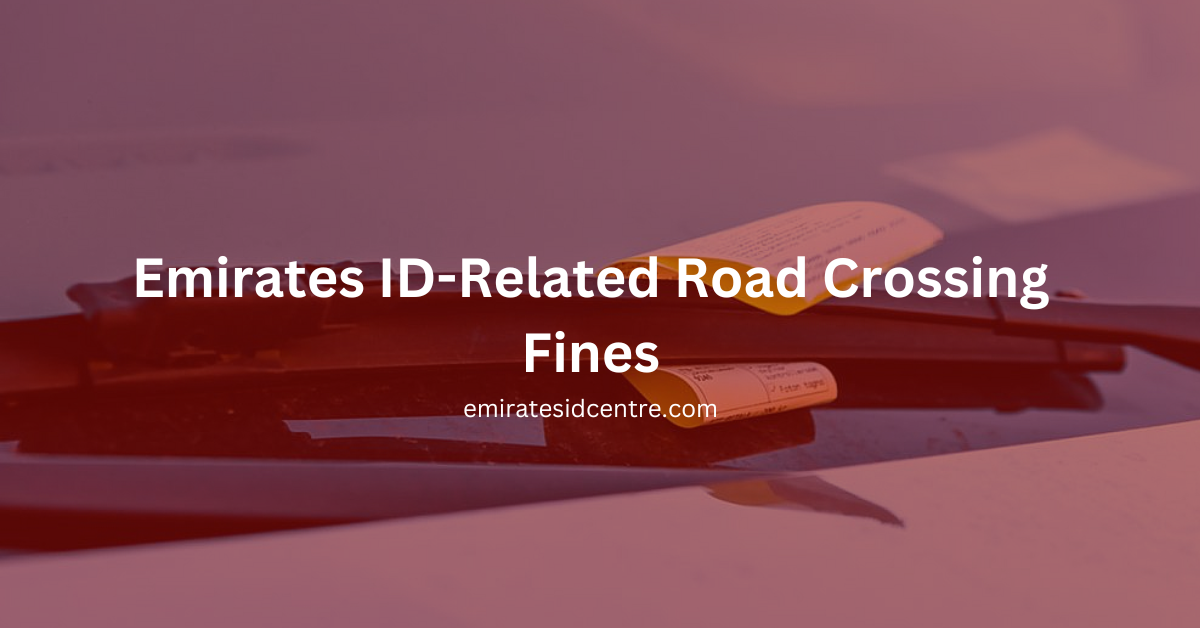 Emirates ID-Related Road Crossing Fines